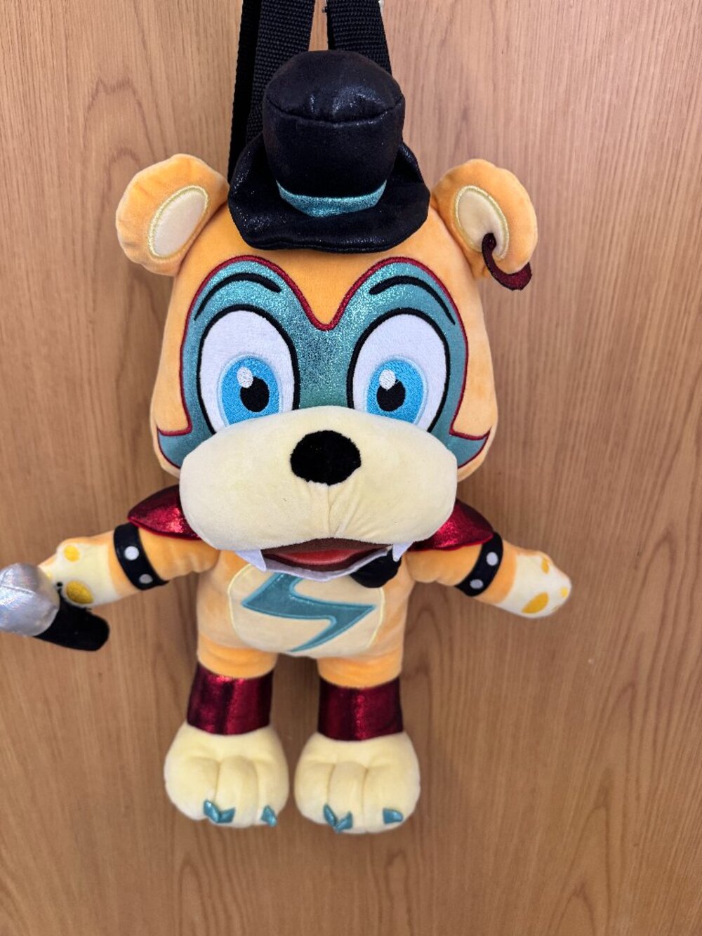 Five Nights at Freddy's: Security Breach Glamrock Freddy Plush Backpack